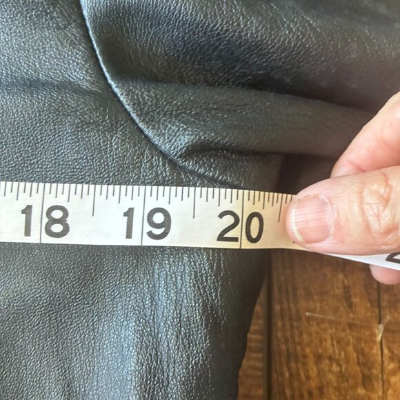 Vintage Colebrook Leather Jacket - Grungecore, Rockercore, Y2K, Goth, Sz M - Picture 8 of 10